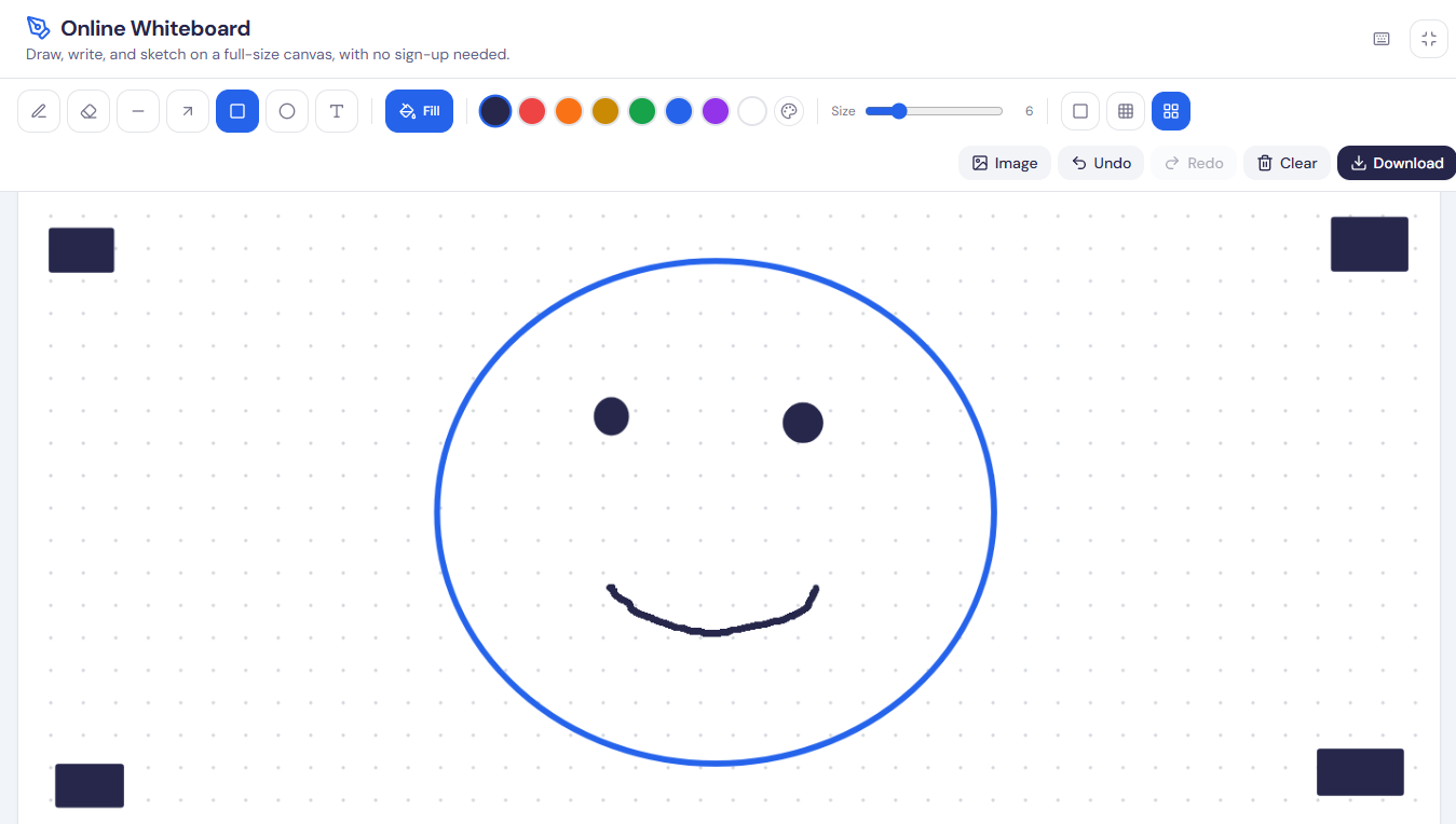 Online Whiteboard preview