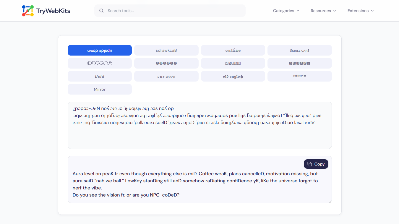 Upside Down Tool Preview